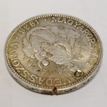 Серебряная Монета Венгрия 2 пенго пенгё pengo Magyar 1938 год, фото №3
