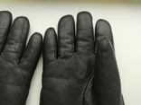 Перчатки мужские Кожаные, утепленные. Как новые, фото №7