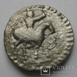 Индо-скифы, Азес II Azes II (35-12 гг.д.э.), Драхма, м.д. Таксила, серебро, фото №2