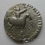 Индо-скифы, Азес II Azes II (35-12 гг.д.э.), Драхма, м.д. Таксила, серебро, фото №3