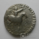 Индо-скифы, Азес II Azes II (35-12 гг.д.э.), Драхма, м.д. Таксила, серебро, фото №4
