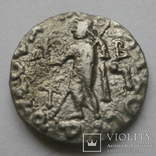 Индо-скифы, Азес II Azes II (35-12 гг.д.э.), Драхма, м.д. Таксила, серебро, фото №6
