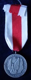 Польша. Медаль "За заслуги при защите страны". Серебряная степень., фото №3
