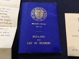 Масонское портмоне с документами, фото №3
