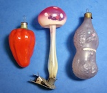 Лот ёлочных игрушек СССР, фото №2