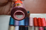 Нитки швейные разные цвета полиэстер...новые., набор, фото №3