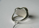 Серебряное Кольцо "LOVE", 925 проба, 18 размер, numer zdjęcia 7
