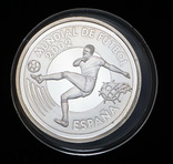 10 Евро 2002 Футбол (Серебро 0.925, 27г), Испания, фото №2