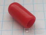 Колпачок на тумблер силикон красный 35 шт, фото №2