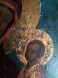 Икона Богородица Тихвинская, 19 век, школьная, фото №8