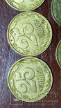 5 монет 25 коп. 92 року з бубликами., фото №8