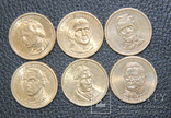 1 доллар президенты США=6 разных, фото №2
