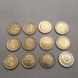 Памятные монеты Италии 2 евро, фото №3