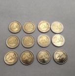 Памятные монеты Италии 2 евро, фото №4