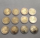 Памятные монеты Италии 2 евро, фото №5