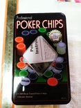 Набор для покера, 100 фишек, фото №2