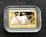 18 $ 2011 Кролик с эмалью, фото №5