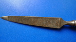 Пилочка для ногтей и крючок (серебро), фото №6
