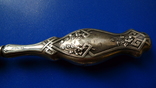 Пилочка для ногтей и крючок (серебро), фото №7