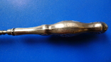 Пилочка для ногтей и крючок (серебро), фото №11