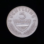 5 Шиллингов 1960, Австрия, фото №3