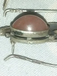 Серьги советское серебро, фото №3