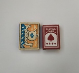 Коллекционные игральные карты, мини 52+2 листа, фото №2