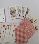 Коллекционные игральные карты, мини 52+2 листа, фото №4