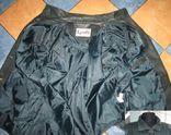 Стильная женская кожаная куртка GAZELLI. Италия. Лот 780, фото №5