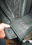 Стильная женская кожаная куртка GAZELLI. Италия. Лот 780, фото №6