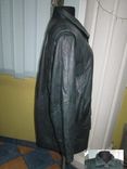 Стильная женская кожаная куртка GAZELLI. Италия. Лот 780, фото №7