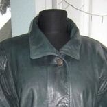 Стильная женская кожаная куртка GAZELLI. Италия. Лот 780, фото №8