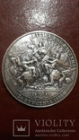 Настольная медаль  ( битва при  Бичине )  польский двор Ян Замойский, фото №2