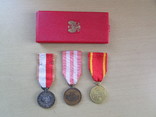 Польські медалі - 3 шт, фото №2