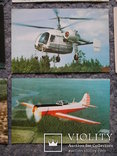 Реклама Авиаэкспорт 8 открыток. авиация космос, photo number 6