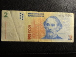 2 песо Аргентина, фото №2