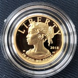 10 2018 год Америка золото 3,11 грамм 999,9, фото №2
