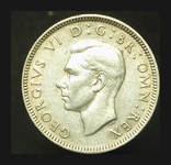 Великобритания шиллинг 1946 серебро, фото №3