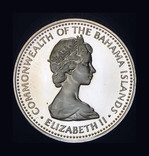Багамские о-ва 5 центов 1973 пруф, фото №2