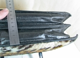 Старинная стильная женская сумка Натуральный мех леопарда и кожа, фото №8