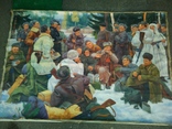 Большая копия картины Непринцев Ю.М. Отдых после боя или Василий Тёркин, фото №3