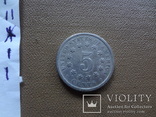 5  центов  1869  США  (Ж.1.1), фото №7