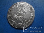 15 крейцеров 1683  Леопольд III  Венгрия  серебро  (5.3.5) ~, фото №2