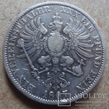1 талер 1867  Пруссия  серебро  (Ж.4.13)~, фото №2