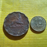  Эфиопия 25 центов 1944 г, фото №3