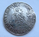 Талер 1642 р. Саксонія Іоан Георг, фото №2