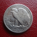 50  центов  1945  США  серебро    ($3.11.2)~, фото №3