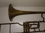 Вінтажна музична труба, фото №6