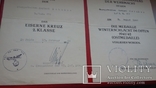 Документы на награды  III рейха., фото №5