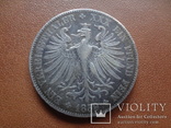 ТАЛЕР  1859  Франкфурт  серебро  (М.9.13)~, фото №3